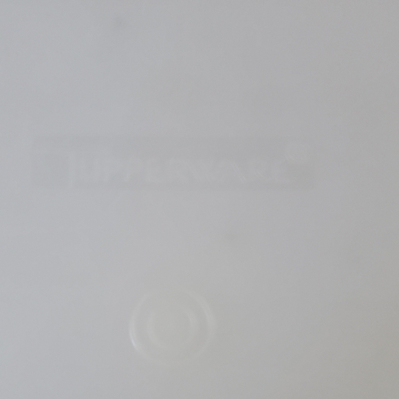 Square White Storage Container - Picture 2 of 4